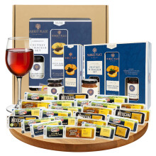 Cheese Chutney Hamper Gift Set Selection of 25 Ilchester Individually Wra