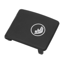 Rear ISOFix Cover for Child Seat Fits S90 V90 V60 XC40 XC60 Models Black