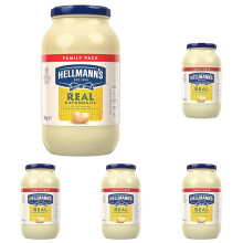 Hellmanns Real Mayonnaise with 100 freerange eggs and sustainably sourced o