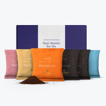 Artisan Coffee Co Starter for Six Ground Taster Collection Gift for Coffee
