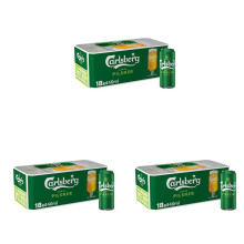 Carlsberg Pilsner 18 x 440ml Pack of 3