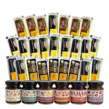 Luxury Cheese Chutneys Selection for Hamper 25 Individually Wrapped Chees
