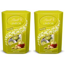 Lindt Lindor Pistachio Chocolate Truffles – 200g Box Approx 16 Balls – Smoo