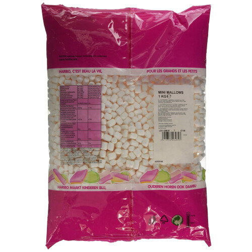 Haribo HARIBO Chamallows Mini Marshmellows White 1 kg 1