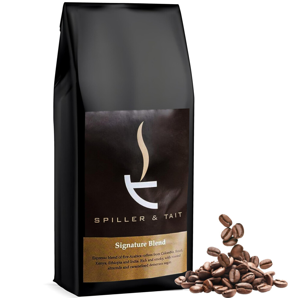 Spiller & Tait Spiller Tait Signature Blend Coffee Beans Multi Award Winning Freshly Ro