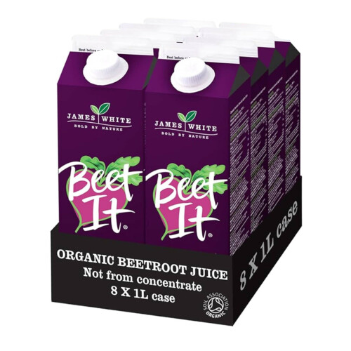 Beet It Organic Beetroot Juice 1 Litre x 8 Picked and Pressed