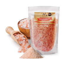 Silk Route Spice Company Himalayan Rose Pink Salt 1Kg Coarse Resealable Pou