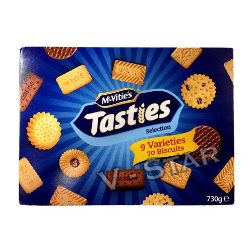 Mcvities Tasties Biscuits Selection 730g 2