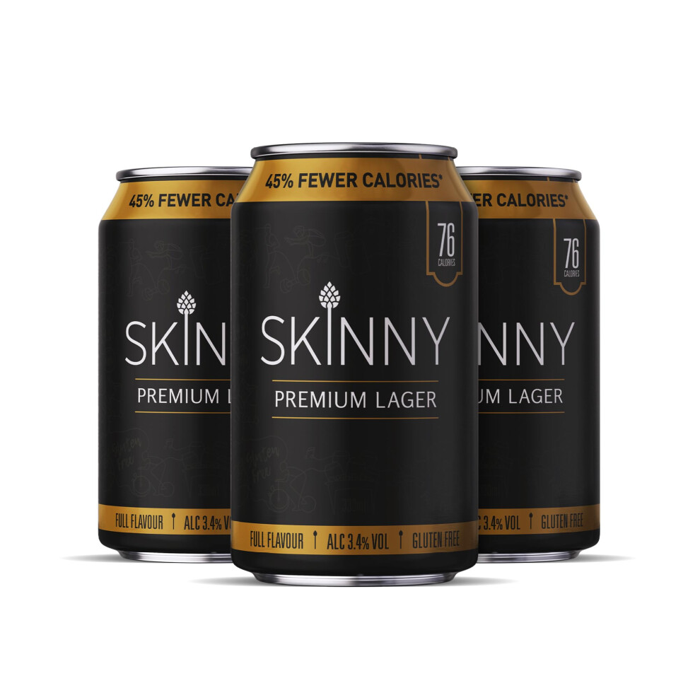 Skinny Brands Skinny Lager 24X330ml Cans