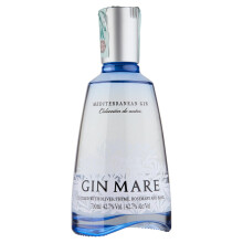 Gin Mare Mediterranean Gin, 70 cl | Super-Premium Spirit with Basil, Thyme, Rosemary & Arbequina Olive Botanicals | 42.7% ABV