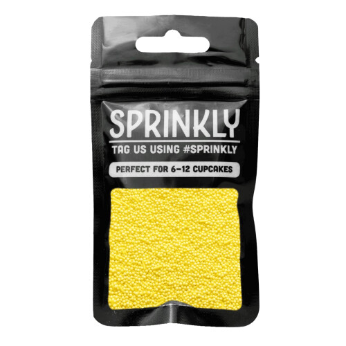 SPRINKLY  Matt 100s  1000s  Yellow  30g