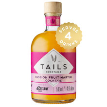 TAILS Cocktails Passion Fruit Martini Cocktail 149 ABV 50cl 500ml Ready to