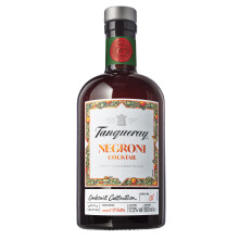 Tanqueray London Dry Gin Ready to Serve Negroni Cocktail 175 vol 50cl Re