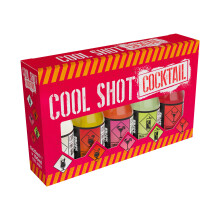 COOL SHOT COCKTAIL 5PK Mixed Vodka Shots Strawberry Daiquiri Mojito Passio