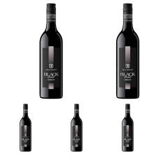 McGuigan Black Label Merlot 75cl Pack of 5