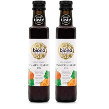 Biona Organic Pumpkin Seed Oil 250 ml Great Taste Award 2024 Winner Cold