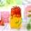 Fruit Bubble Tea Kit Gift Box  6 Servings  Set Includes Mango and Strawberr 6