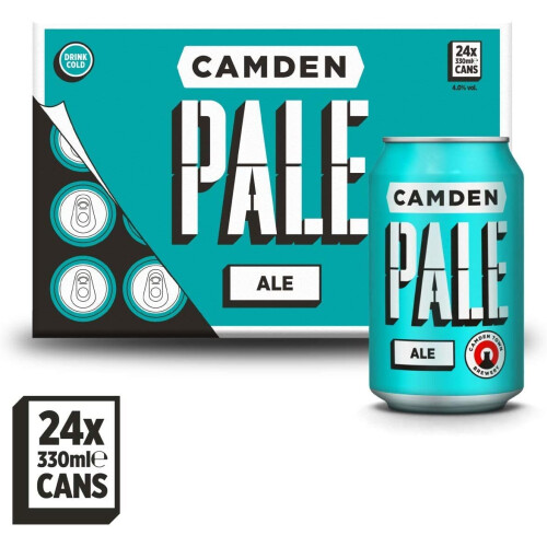 Camden Town Brewery Pale Ale 24 Pack 330 ml Cans 1