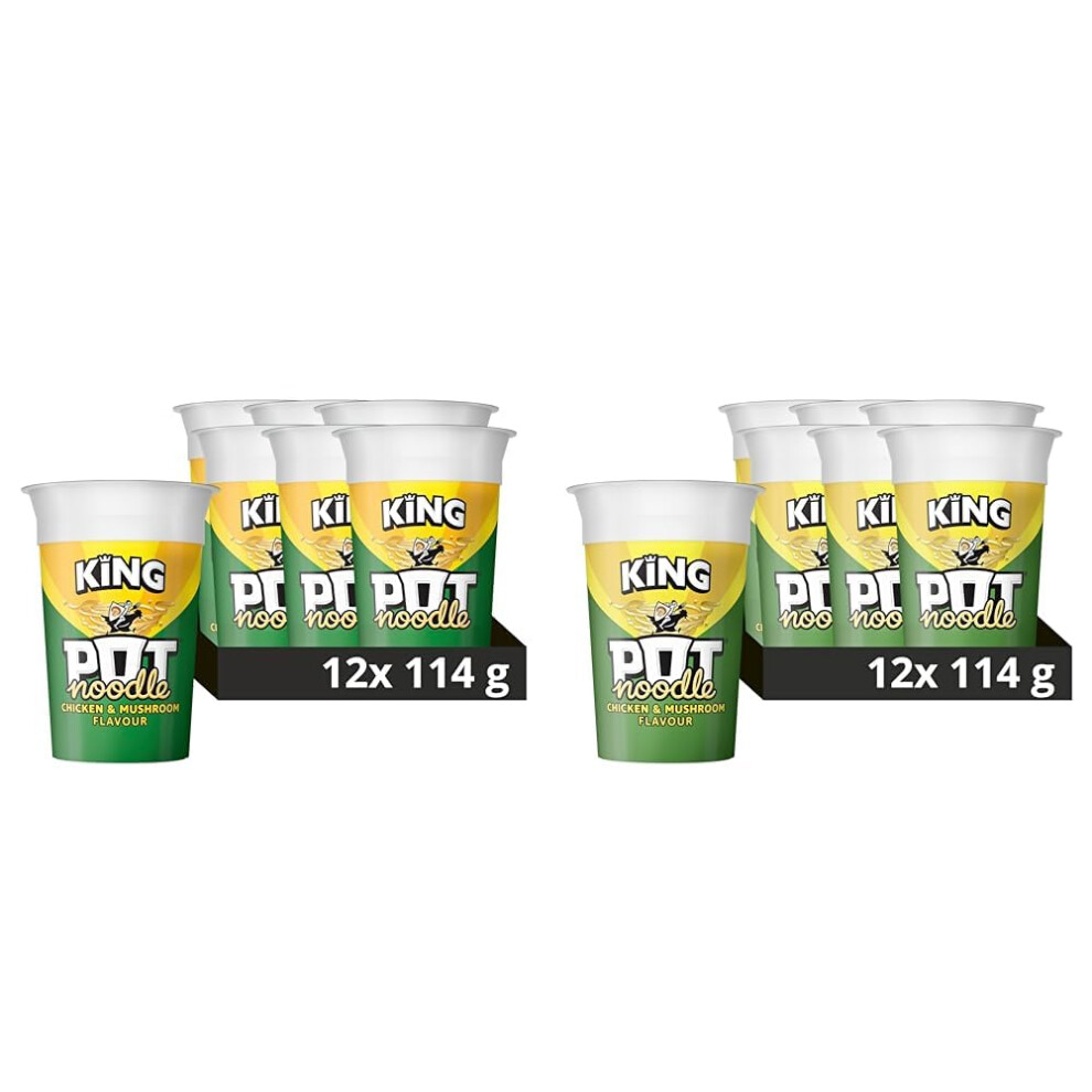 Pot Noodle Chicken & Mushroom King Pot