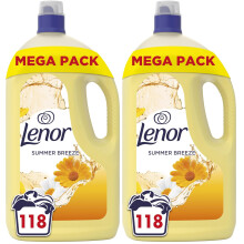 Lenor Fabric Conditioner 118 Washes Summer Breeze Provides Long Lasting Fre