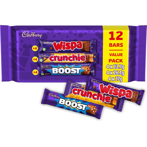Cadbury Cadbury Chocolate Bars Value Pack, Includes 4 1