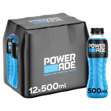 Powerade Bottle Berry Tropical 500 ml Pack of 12