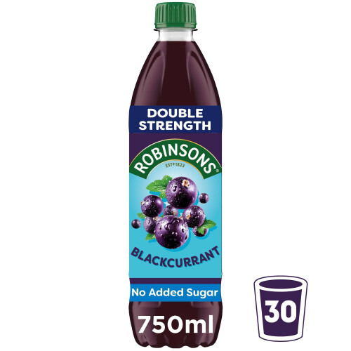 Robinsons Fruit Squash  Low Calorie  Double Strength  Blackcurrant 750ml Pa 2