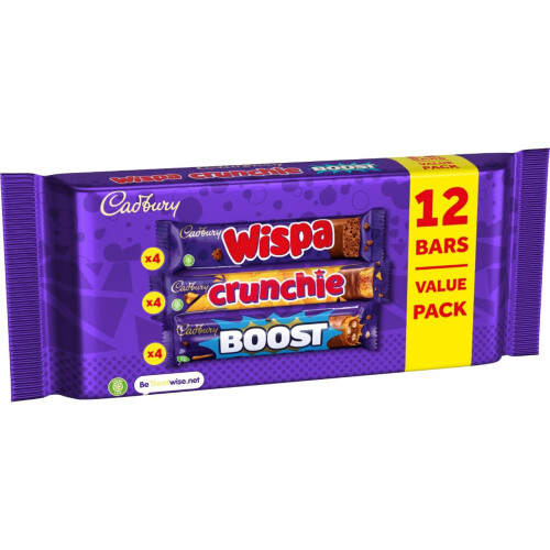 Cadbury Cadbury Chocolate Bars Value Pack, Includes 4 2