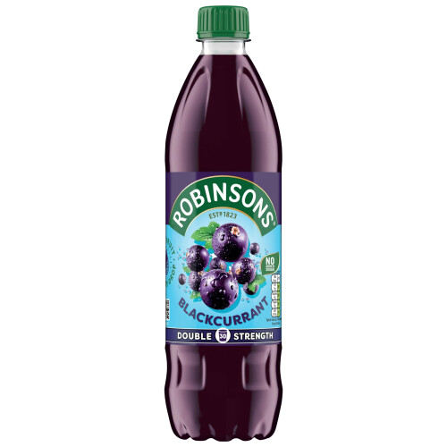 Robinsons Fruit Squash  Low Calorie  Double Strength  Blackcurrant 750ml Pa 1