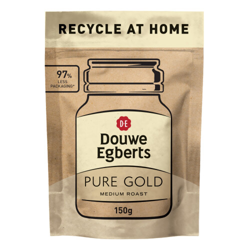 Douwe Egberts Douwe Egberts Pure Gold Instant Coffee Refill 1