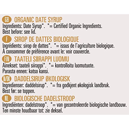 Biona Organic Date Syrup 3 x 350g 2