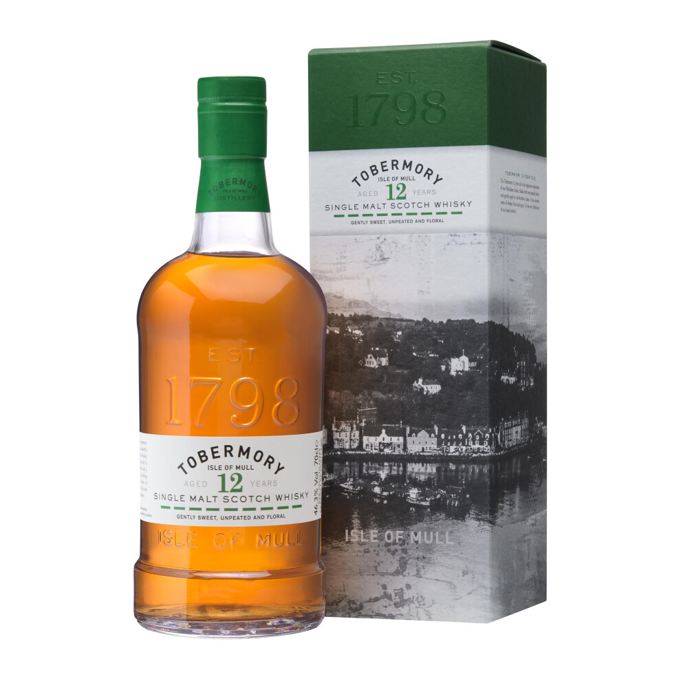 Tobermory 12 Year Old Single Malt Scotch Whisky 70Cl 463 Rich With Notes
