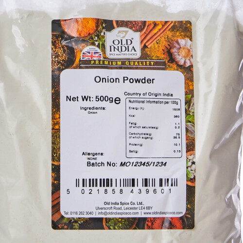 Old India Onion Powder 500g 1