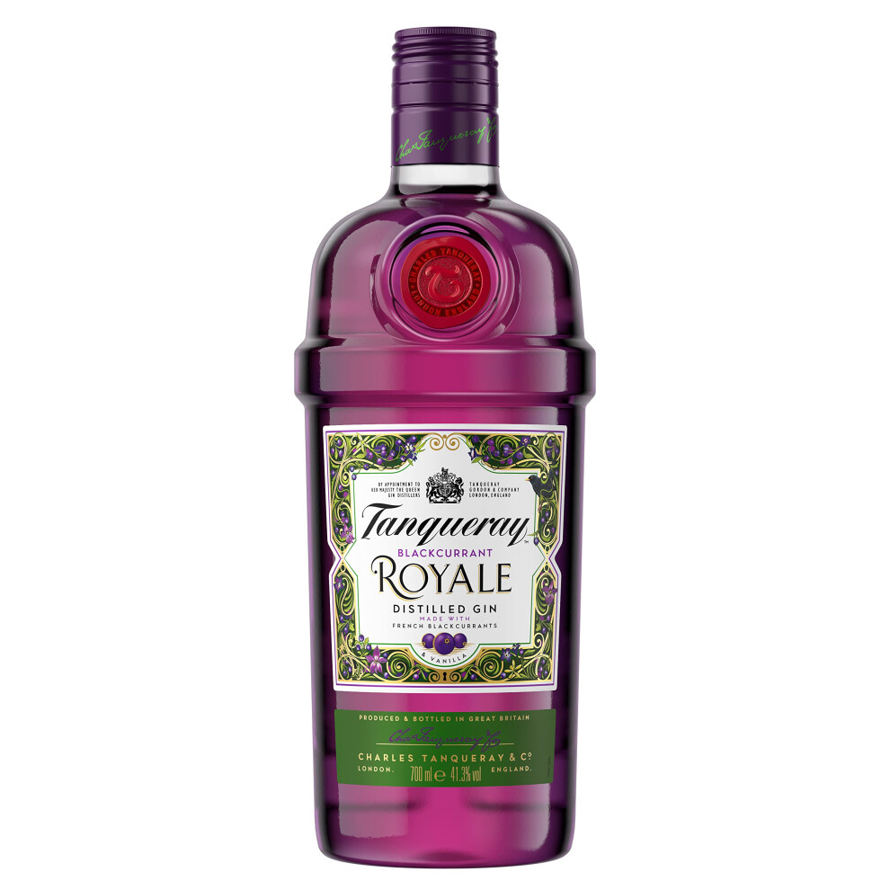 Tanqueray Blackcurrant Royale Gin 413 Vol 70Cl Distilled 5 Times With B