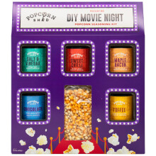 Popcorn Shed DIY Movie Night Popcorn Seasoning Kit 5 Seasonings 500g Poppi