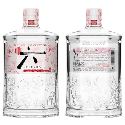 Roku Roku Japanese Craft Gin  Sakura Bloom Edition  700ml 1