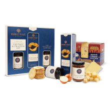 Festive Cheese Hamper Selection Gift Ilchester 4 x 100g Assorted Cheese Bo