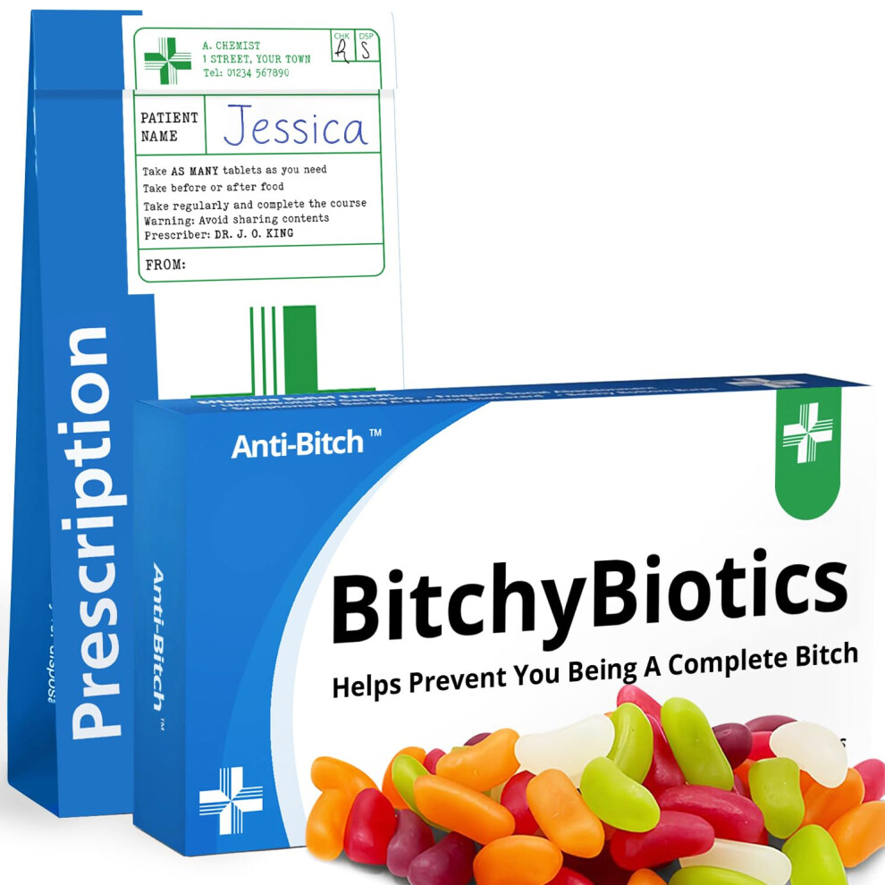 Bestafiesta Secret Santa Funny Gifts For Her Women Rude Joke Pill Box With Jelly Beans