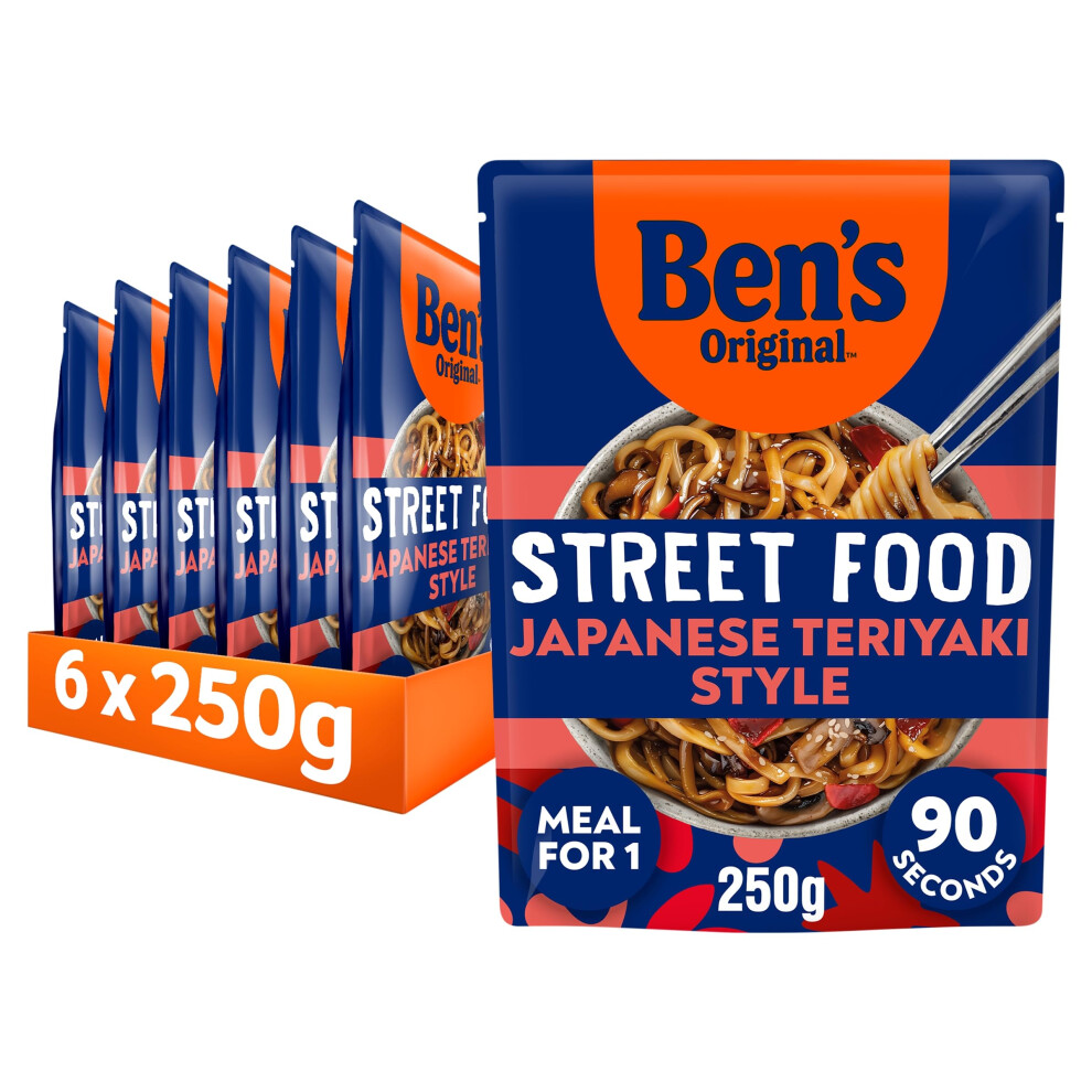 Ben's Original Street Food Japanese Teriyaki Sauce Ready In 90 Seconds Noodl