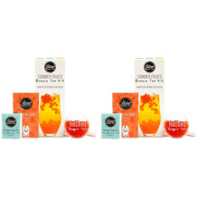 Summer Fruit Bubble Tea Kit Fruit Boba Tea Set Includes Peach Syrup Strawb