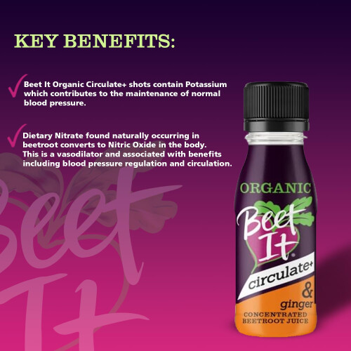 Beet It Organic Ginger Circulate Shot – 15 x 70ml Natural Beetroot  Ginger 1