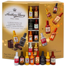 Anthon Berg Liquor Filled Dark Chocolates Gift Box Assortment Pack Pack of