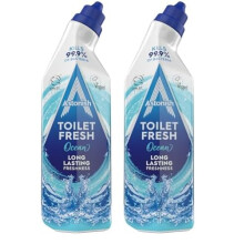 Astonish Ocean Toilet Fresh Gel Kills 999 of Bacteria Limescale Prevention