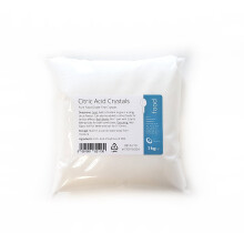 Citric Acid 1kg 100 Pure Food Grade Fine Crystals