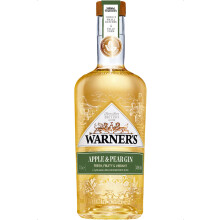 Warners Distillery Apple and Pear Gin 70 cl 40 Percent ABV Fresh Fruity an