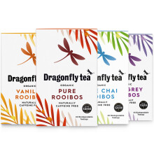 Dragonfly Rooibos Tea Selection Box 160 Teabags 4x40 Gift Set Organic Bags