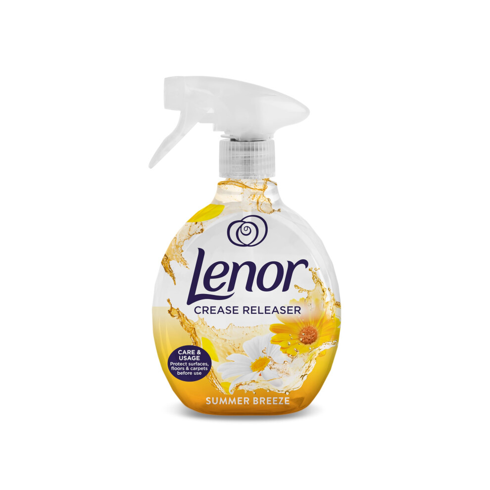 Lenor Crease Crease Releaser Spray Removes Creases In Fabric Summer Breeze