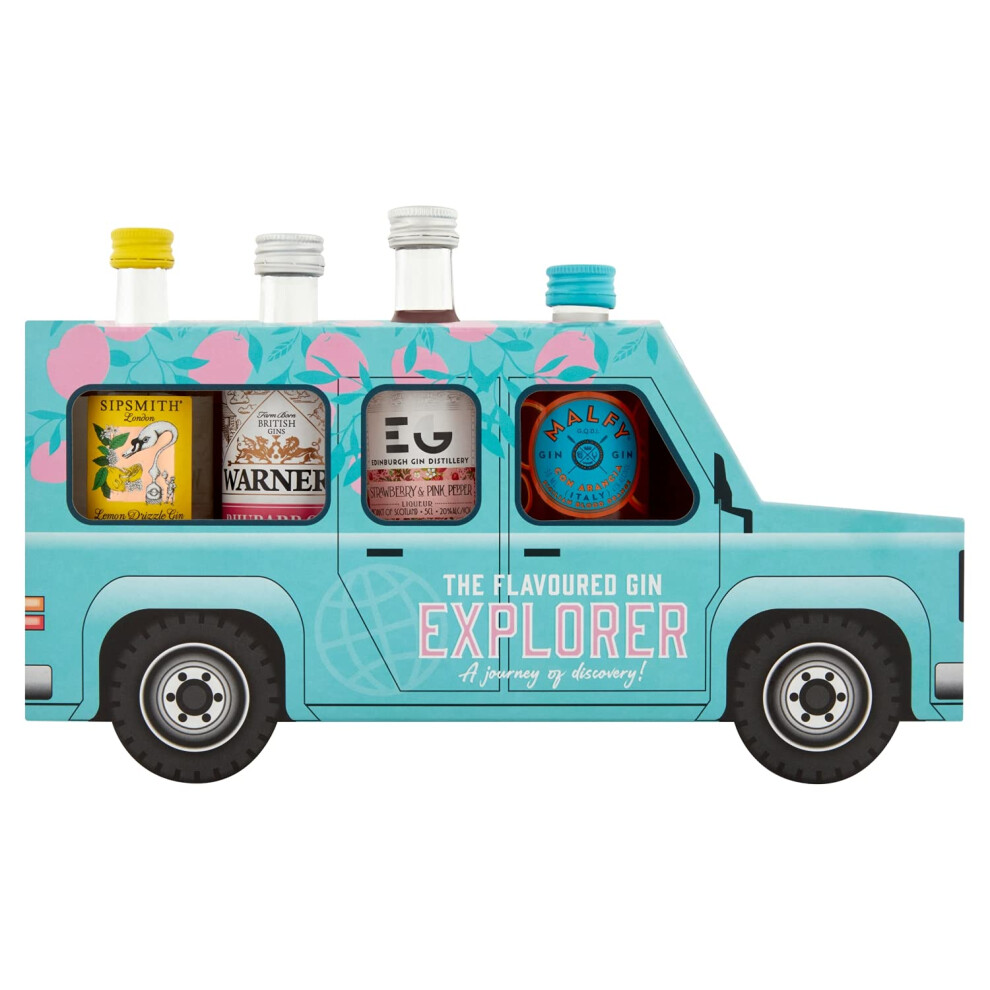 Blue Tree The Flavoured Gin Explorer Malfy Gin Con Arancia Warners Rhubarb Flavoured