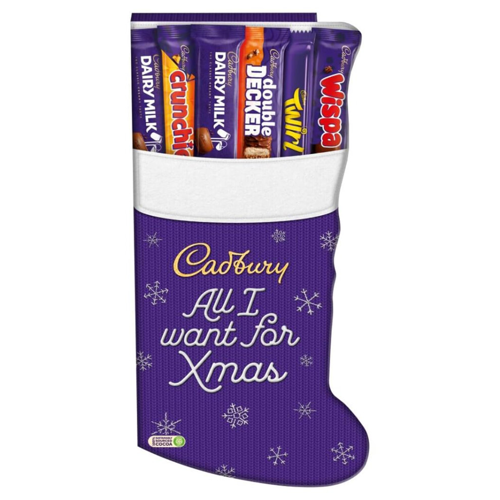 Cadbury Large Stocking Selection Box Christmas Chocolate 179 G