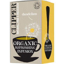 Clipper Organic Dandelion Tea Bags 120 Dandelion Leaf Infusion Teabags 6 x